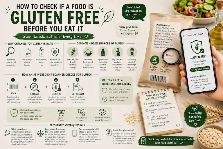 How to Check If Food Is Gluten Free